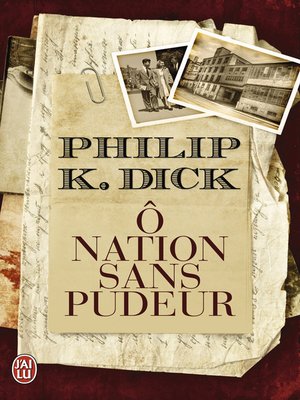 cover image of Ô nation sans pudeur